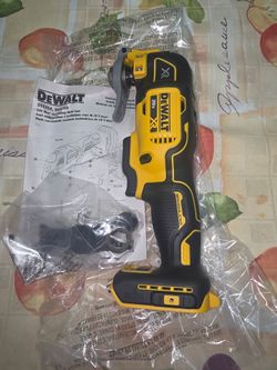 New dewalt XR 20v multi oscillator tool, tool only