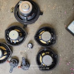 2014 Honda Accord factory speakers, amplifier and horns 