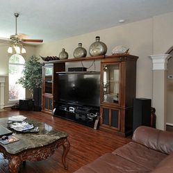 HOME THEATER ENTERTAINMENT CENTER