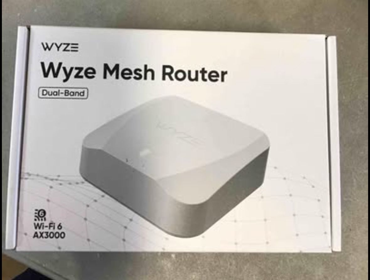 Wyze AX3000 Dual-Band Wi-Fi 6 Mesh Router - White