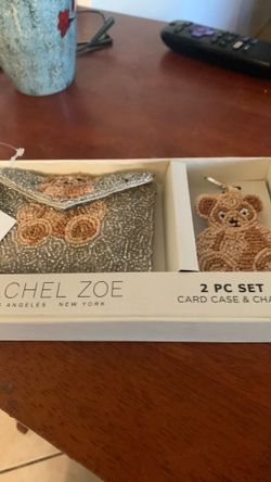 Rachel Zoe card case and key ring