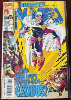 Uncanny X-Men #307 Marvel Comics Exodus