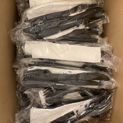 Box of Wrapped Utensils