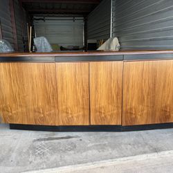 Danish Teak Credenza / Bar by frontline Design Int. A/S