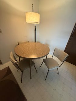 Vintage table and chairs