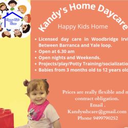 Home Day Care Woodbridge Irvine 