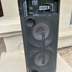 Sony RDH-GTK33iP 420 Watt Stereo Hi-Fi Party Speaker - AC ONLY, NO BLUETOOTH