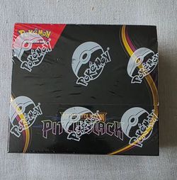 Pokemon cards pitch black booster box