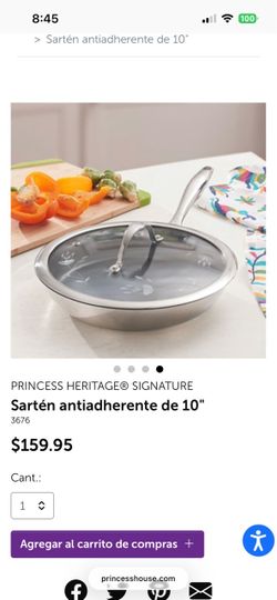 Princess House Nonstick Skillet