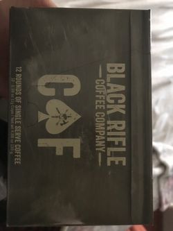 Black rifle coffee company Caf for kuerig