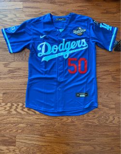 Blue Los Angeles dodgers mookie Betts jersey