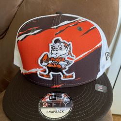 Cleveland Browns New Era NFL Trucker SnapBack Hat 