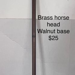 Horse head walking stick