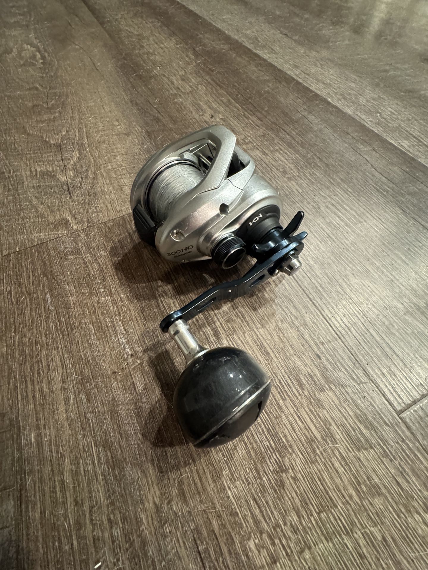 Shimano Tranx 300hg Type A Salt Water Power Handle Casting Fishing Te.