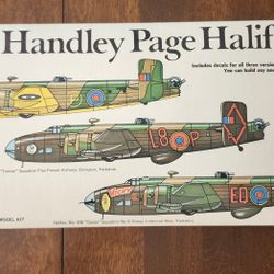 MPC Profile Series Handley Page Halifax Model Airplane