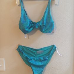 Victoria Secret Blue Bikini Set 