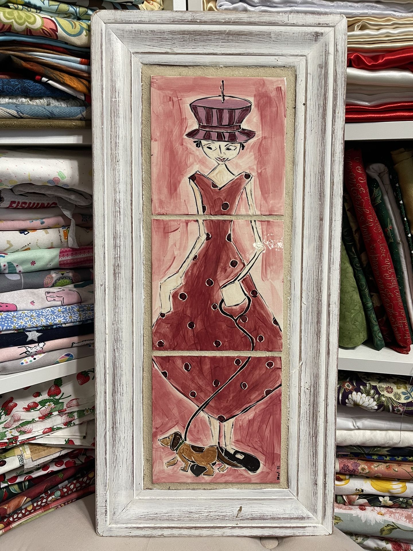Painting On Tiles 