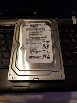 3.5in Western Digital Hard Drive 320GB | For desktop replacement | Spares # 484054-001 | WD3200AAJS| NTFS FORMATTED | READY FOR NEW COMPUTER.