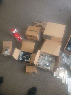 Door handles and smart lock and magnetic locks