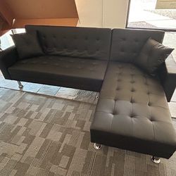 Black Sectional Couch