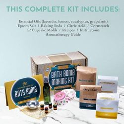 DIY Gift Kits Bath Bomb Making Kit for Kids | Make All Natural Bath