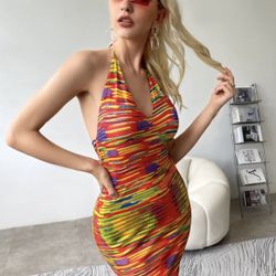 Summer Dress new fits up to large, others listed 