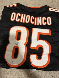 Ochocinco Signed Jersey
