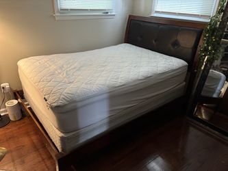 Full Size Bed Frame and Mattress