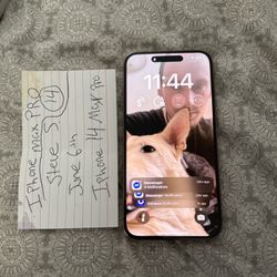 iPhone 14 Max Pro 256G UNLOCKED 