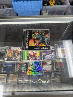 DragonHeart Blade & Steel PS1 $40 Gamehogs 11am-7pm
