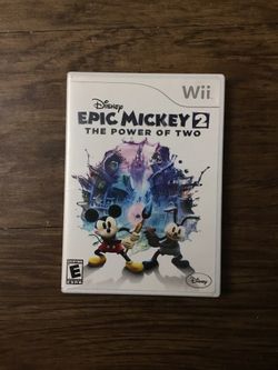 Wii Disney epic Mickey 2 the power of two game