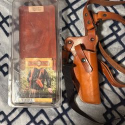 Diamond Custom Leather Chest Holster