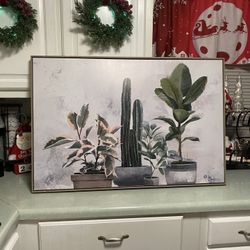 Plants / Cactus Wall Decor 