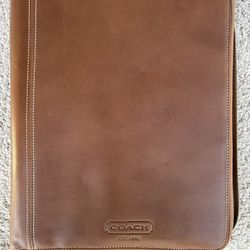 Vintage COACH leather portfolio - Brown