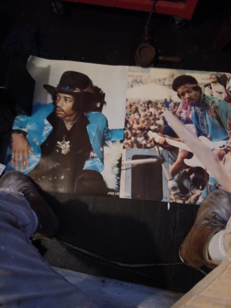 1979 Scorpio Jimmy Hendrix Poster