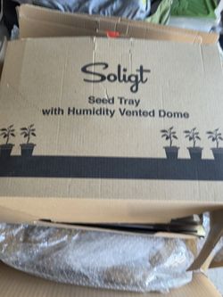 SEEDLING STARTER KIT Seed Tray Cloning with Humidity Domes