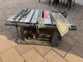 Sears Craftsman 10” Tablesaw 2 1/2 Hp