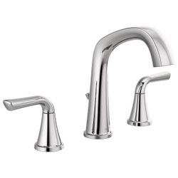 NEW - Delta Larkin Chrome Two Handle Widespread Bathroom Faucet