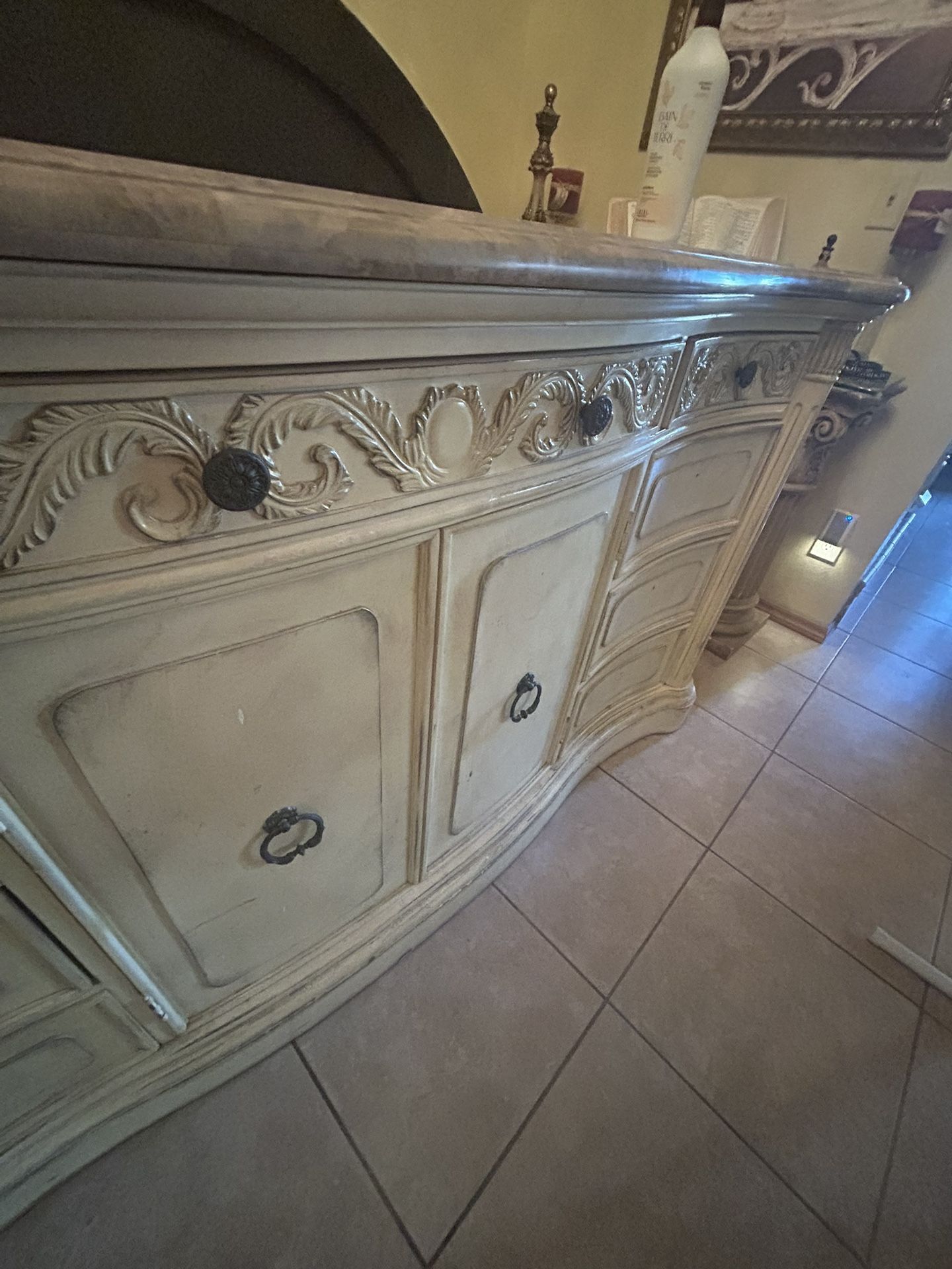 Dresser And Mirror