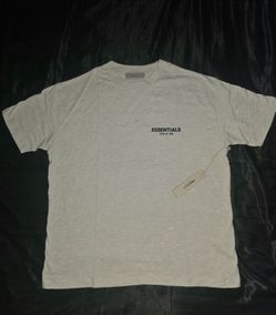 Fear of God Essentials Shirt, Light Oatmeal, Size S, M & XL