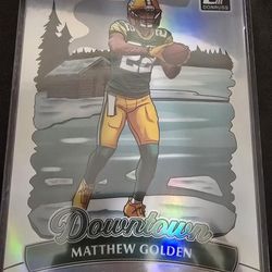 2025 Donruss Rookie Jumbo Oversized Downtown #18 Matthew Golden RC Dolphins