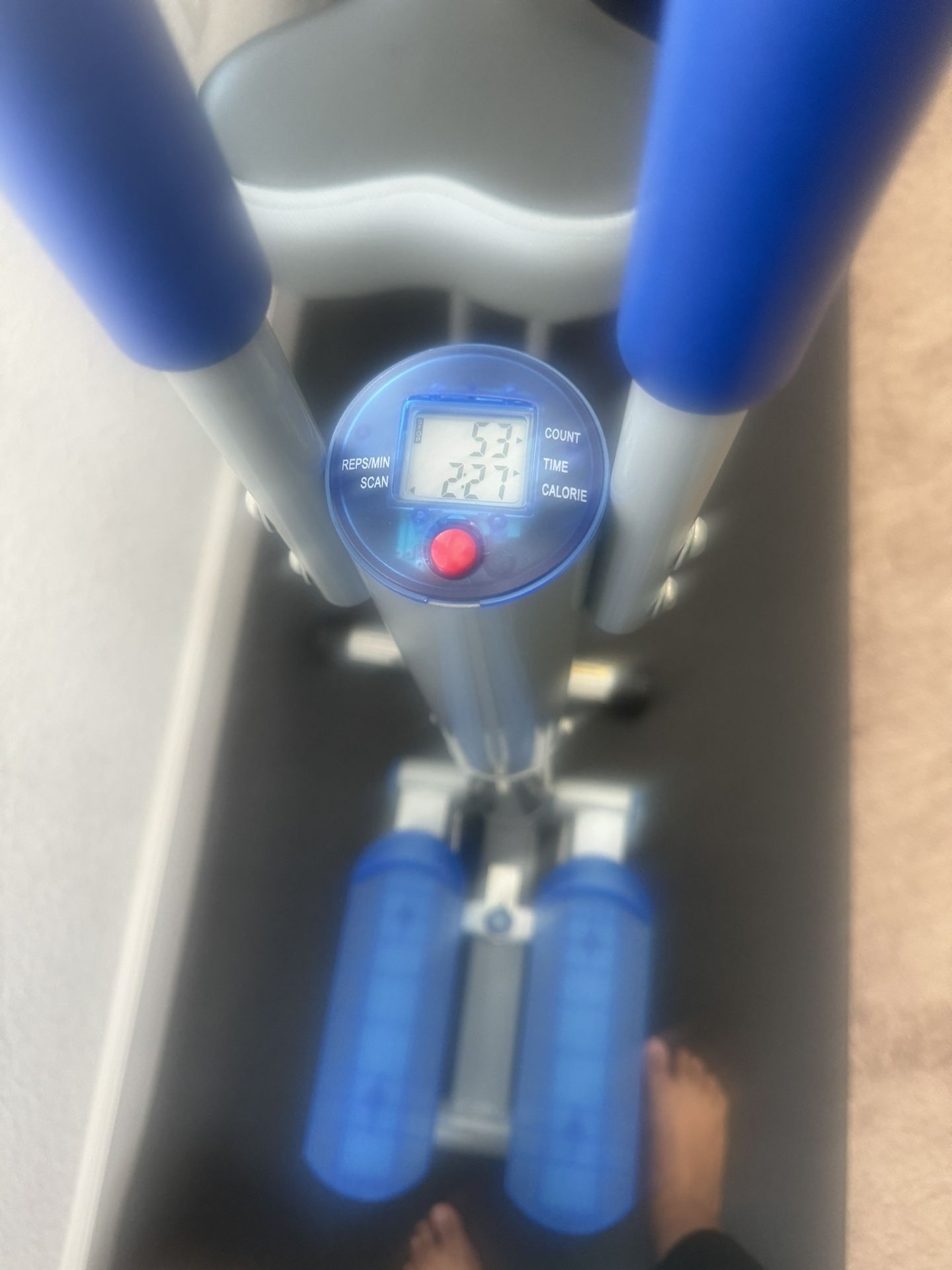 Blue Stepper For Exercise