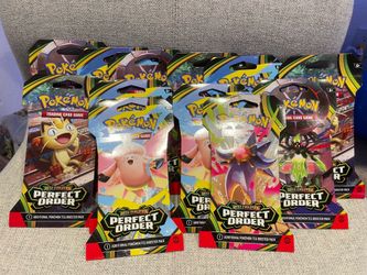 Pokémon Perfect Order Booster Packs (12 sealed)