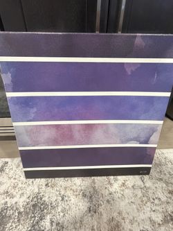 Purple Decorative Canvas