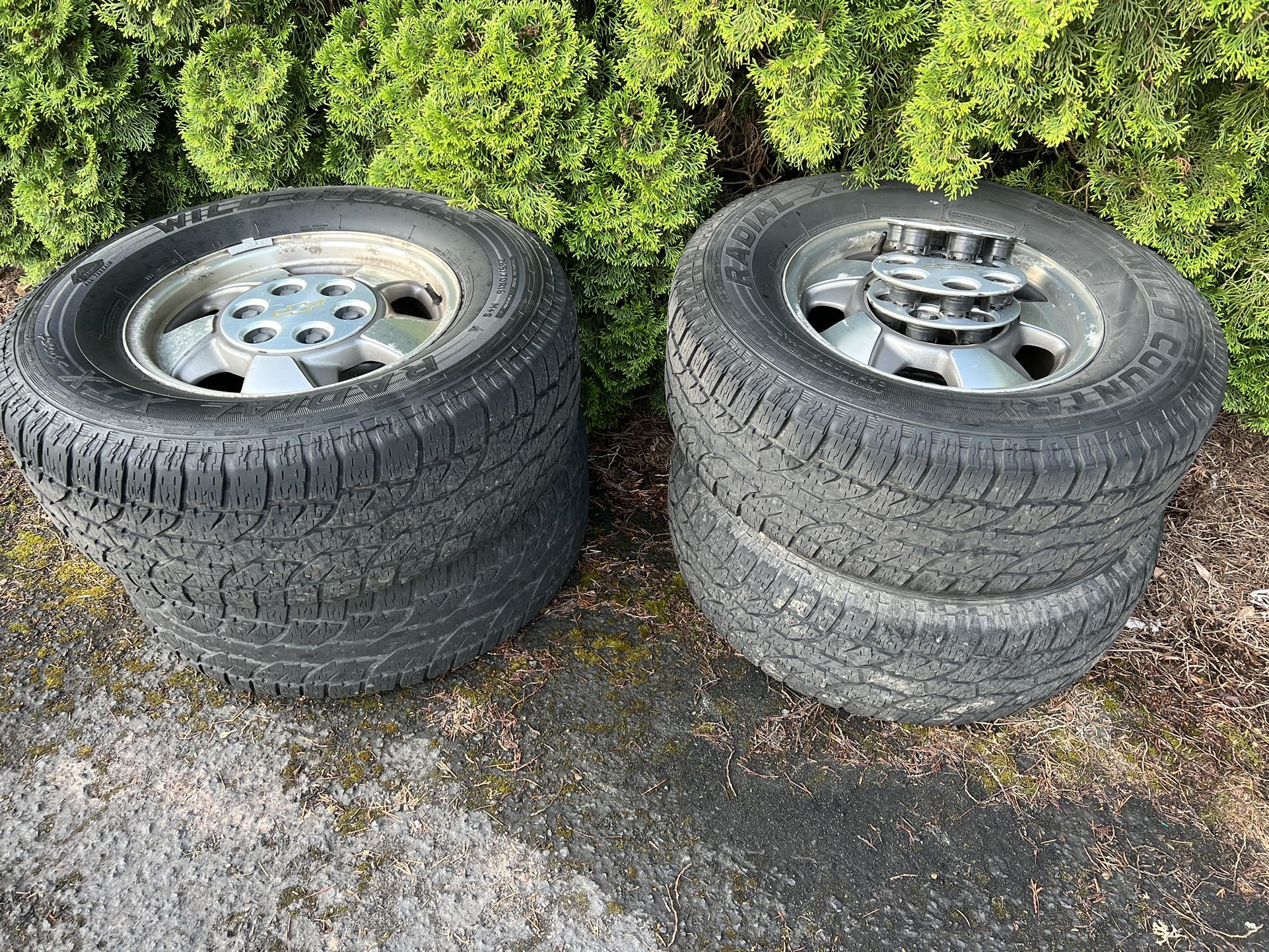 2001 Chevy Tahoe Rims, 265/70/R16