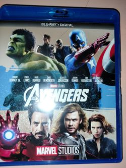 AVENGERS Marvel Studios The Movie Blue-Ray + Digital