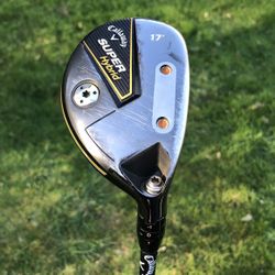 Nice! Callaway Super Hybrid 17 Degree 