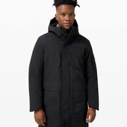 Lululemon Mens Cold City Parka (M) (Black)