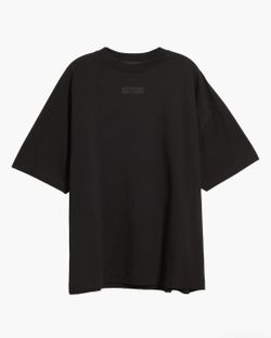 Essentials Jet Black Short Sleeve
