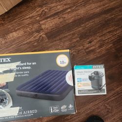 Cama De Aire Con Maquina Para Inflar Electroca